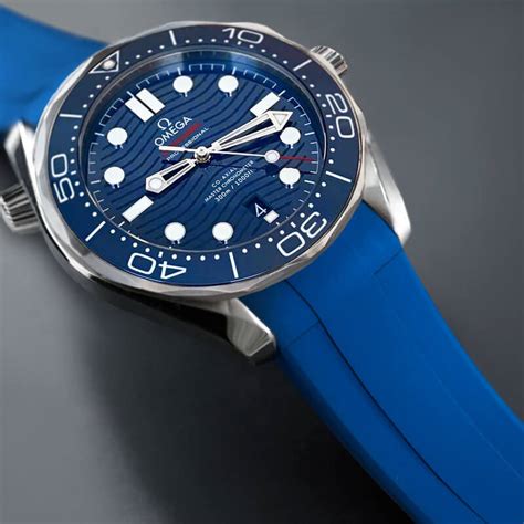 omega seamaster 300 straps|genuine omega rubber strap.